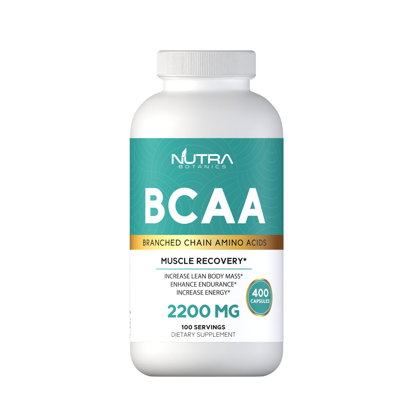 BCAA Capsules 400 count